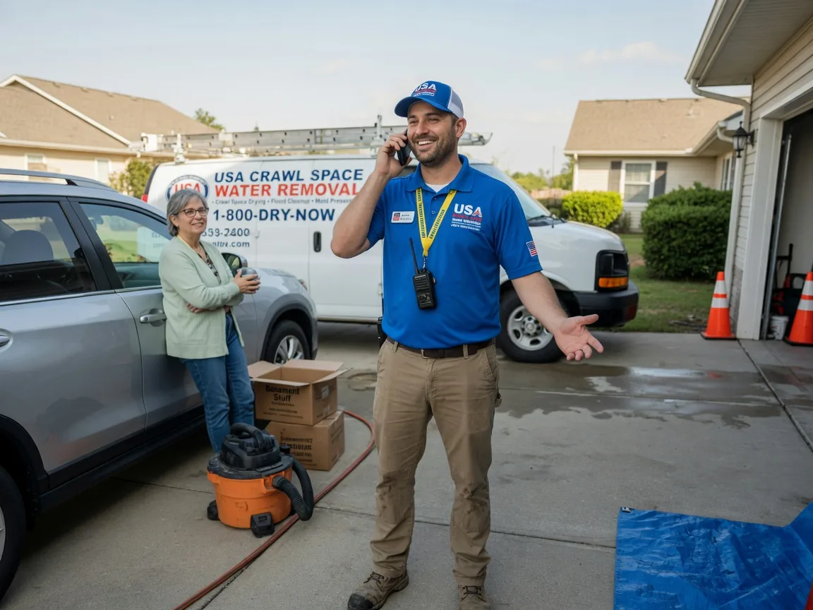 Crawl Space Water Removal Ridgeway, VA FAQs